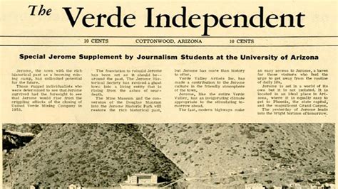 the verde independent newspaper